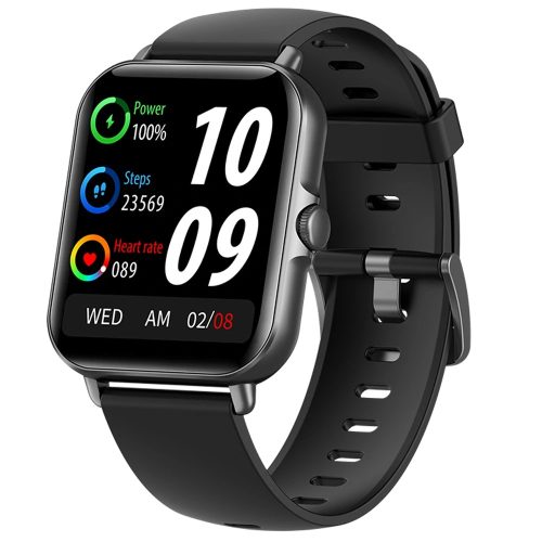 Inteligentné hodinky SENBONO GTS3 Black – výdrž batérie 7 dní, 1,69" displej, IP67, správa, krvný tlak, kyslík v krvi + niekoľko ďalších vstavaných funkcií