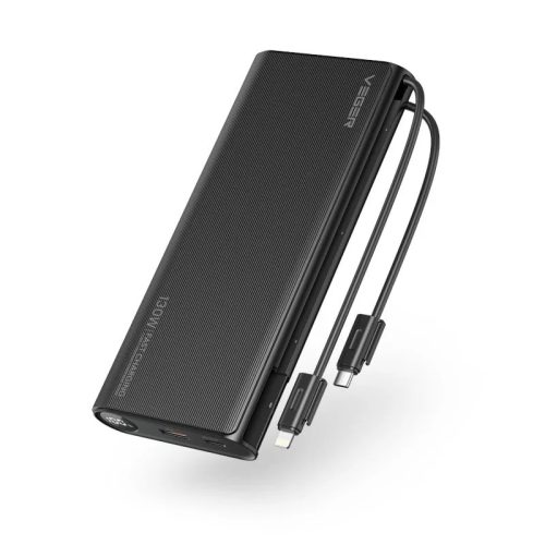 Veger TC130 - 100W + 30W nabíjací výkon pre všetky USB Type-C zariadenia, 25000mAh, 2x Type-C + 1x USB-A + 1x Lightning porty