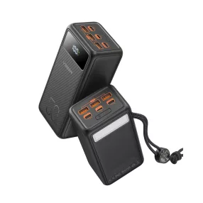   Veger VP5001 Tank Lite - Power Bank kapacita 50000mAh, nabíjací výkon 22,5W, súčasné nabíjanie 4 zariadení