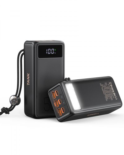 Veger W5001C Power Tank Boost - Power Bank - kapacita 56000 mAh, 130W nabíjací výkon: pre všetky zariadenia s veľkou kapacitou batérie (napr.
