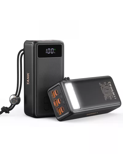Veger W5001C Power Tank Boost - Power Bank - kapacita 56000 mAh, 130W nabíjací výkon: pre všetky zariadenia s veľkou kapacitou batérie (napr.