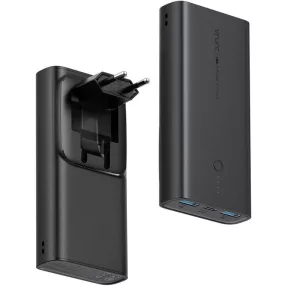   Veger ACE100 - prvá power banka a nástenná nabíjačka dva v jednom - 10000 mAh - LED indikátor nabíjania, PD 20W nabíjací výkon