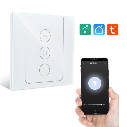 WF-DS01 - Wifi inteligentný nástenný vypínač s funkciou stmievania - Amazon Echo, integrácia Google Home