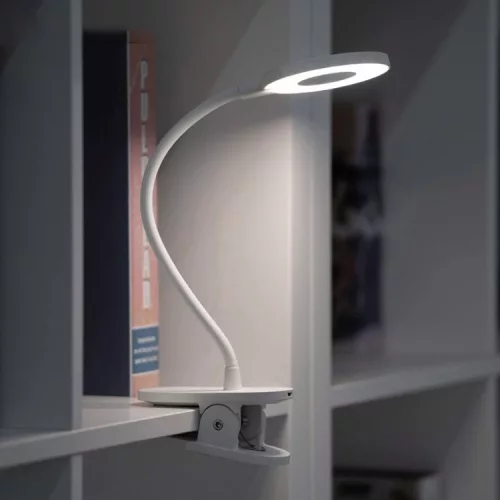 Flexibilná svorková sviečka Xiaomi Yeelight J1 s pevnou svorkou, 3 úrovne jasu, teplota farby 3900 K, ochrana očí, dotykové tlačidlo, voľný uhol