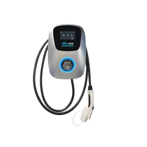 Zopoise ZB04 E011KBC - 11kW AC Wallbox - electric car wall charger | 11kW - 3x16A | Type 2 cable |  | App & RFID